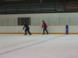Goin' for the ball.