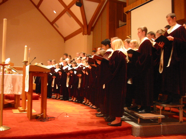 The Gustavus Choir once again!