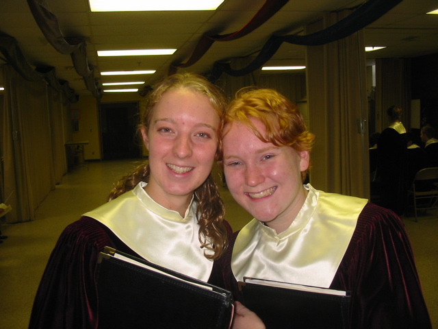 Chantal and Elizabeth