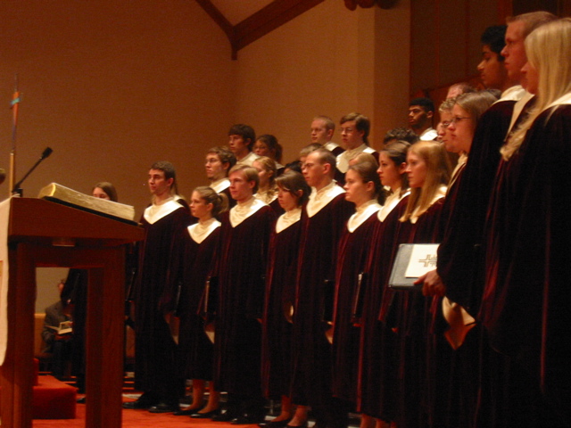 The Gustavus Choir again!