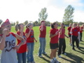 The soprano and tenor cheer squad.