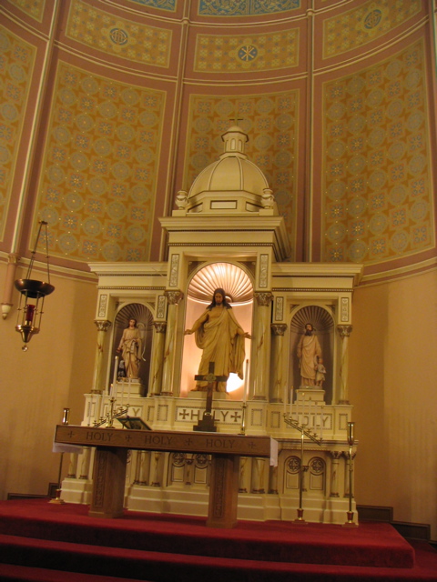 The First Lutheran Sancuary.