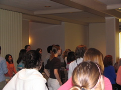 The Singing of the Thank You Song.