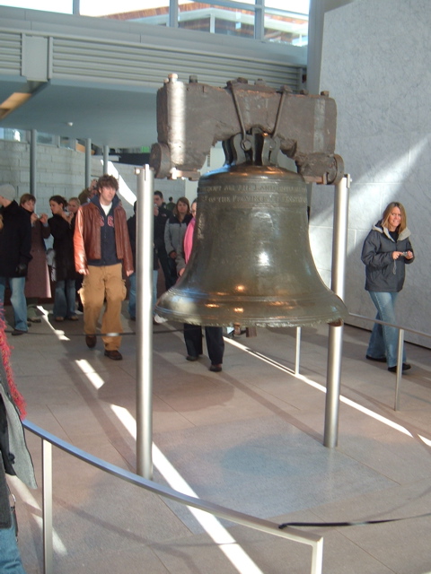 The Liberty Bell . . .