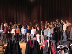 More singing.