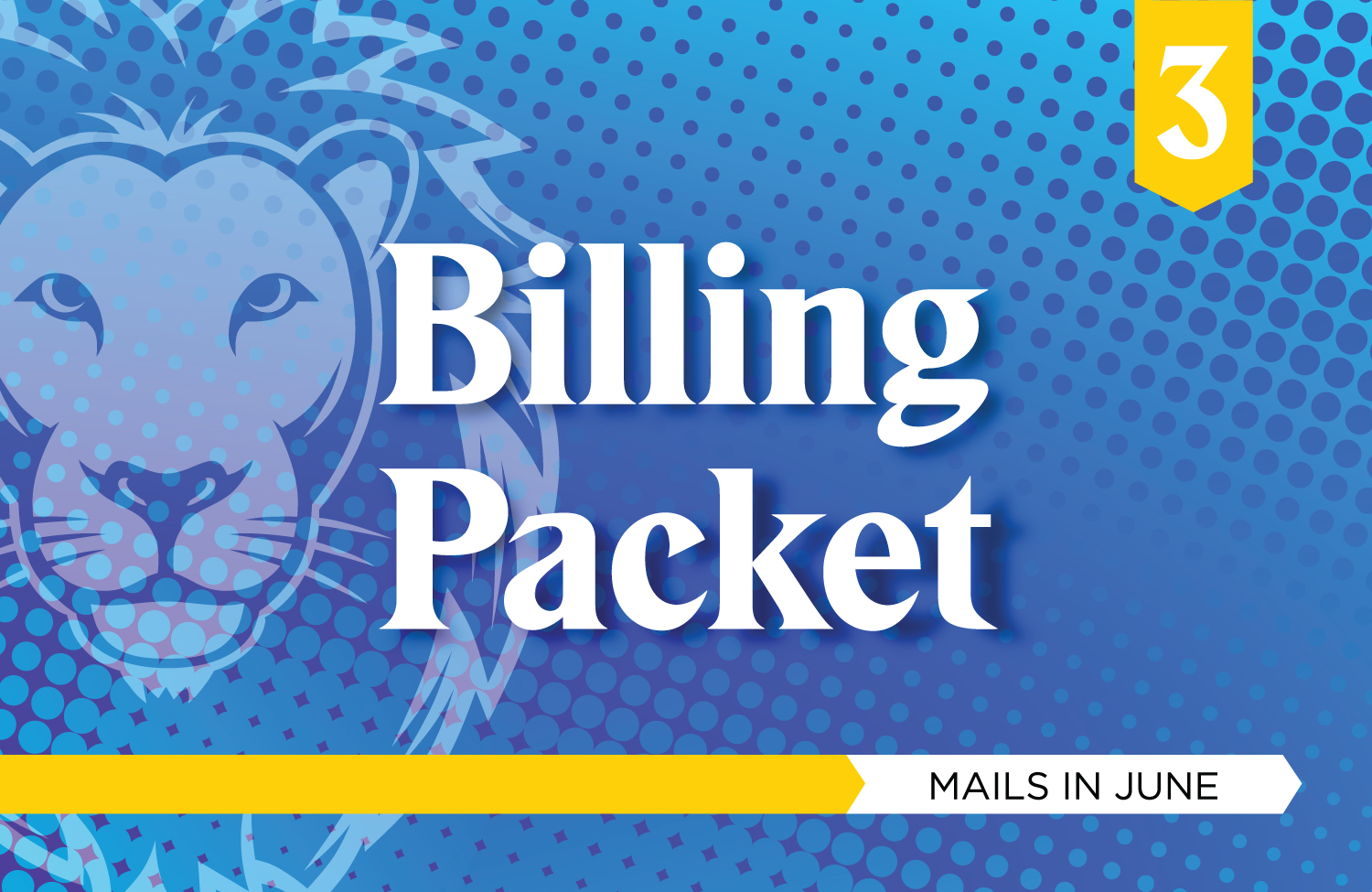 Mailing 3: Billing Packet, mails in June