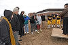 Stadium groundbreaking ceremony