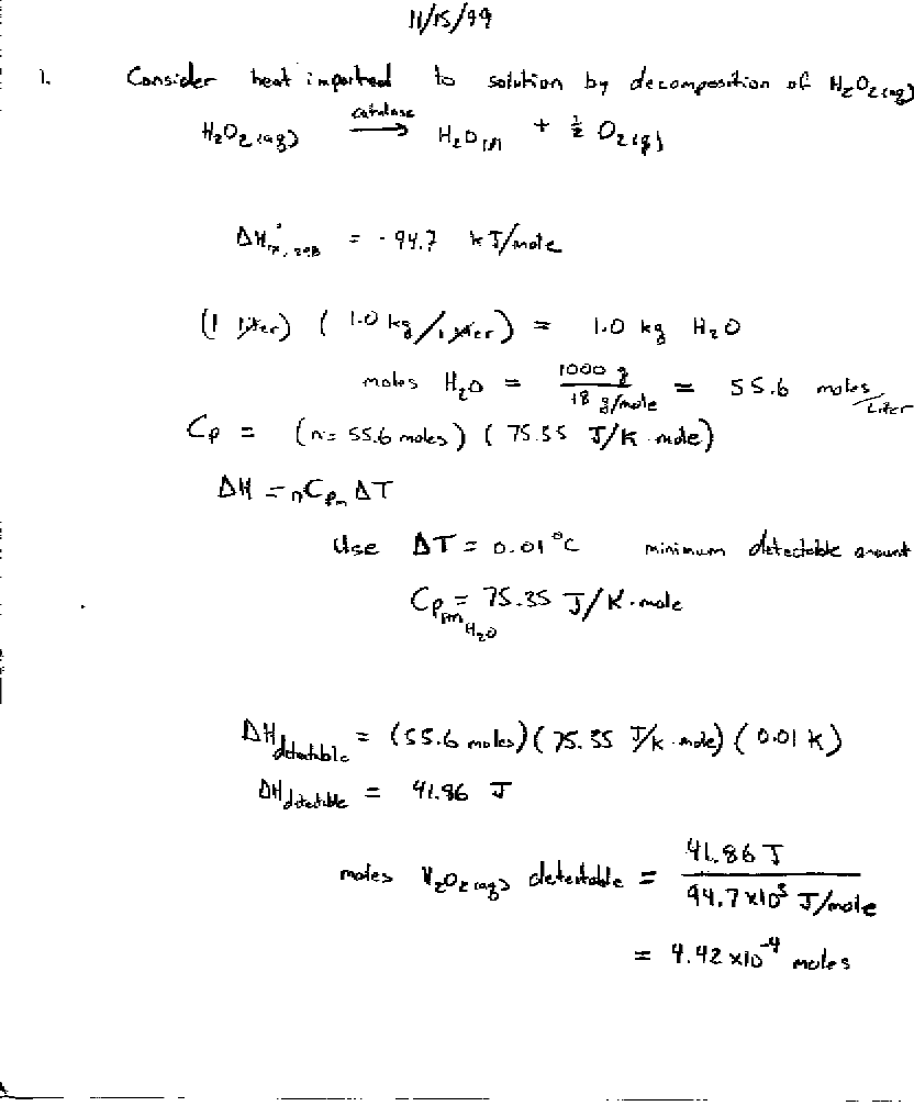 Physical Chemistry I