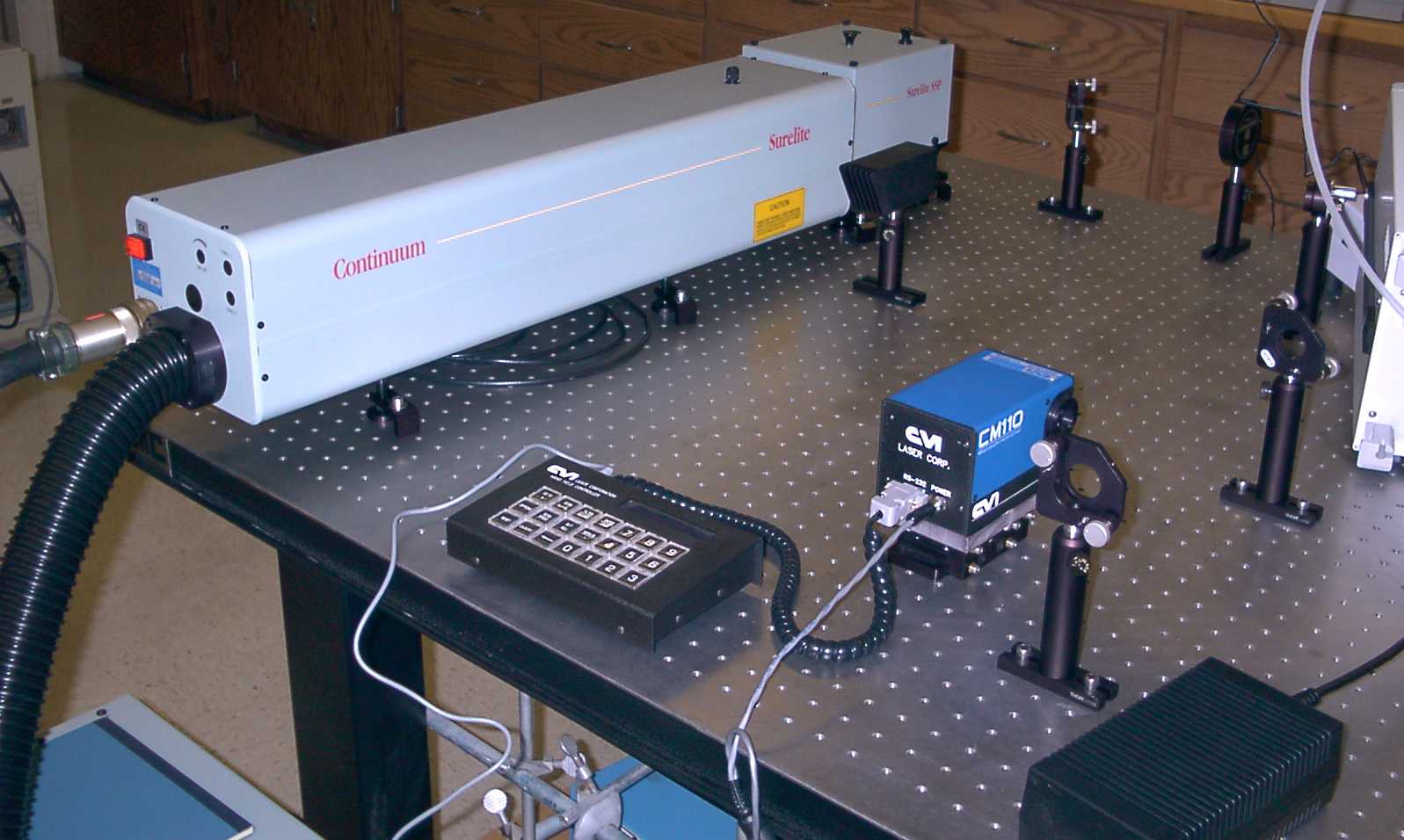 Laser Spectroscopy Research