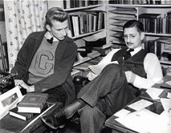 Oscar Winfield and Art Johnson in an Office