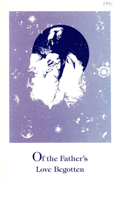 1991 Christmas in Christ Chapel "Of the Father's Love Begotten" Program Cover
