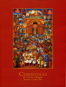 1994 Christmas in Christ Chapel "Old and New Spain: Prepare for an Age of Abundance" Program Cover