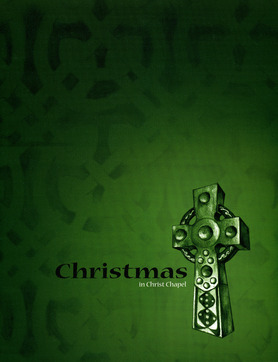 2001 Christmas in Christ Chapel "A Celtic Pilgrimage" Program Cover