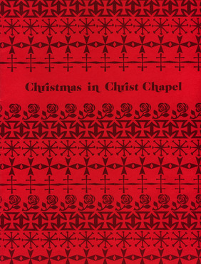 1977 Christmas in Christ Chapel Program Cover