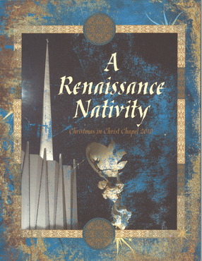 2010 Christmas in Christ Chapel "A Renaissance Nativity" Program Cover
