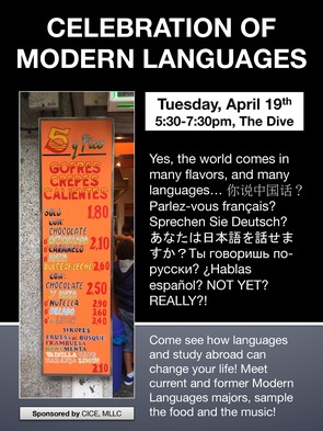 Celebration of modern languages