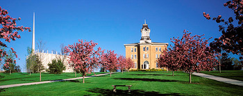 Old Main and Christ Chapel