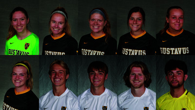 10 Gustie Soccer Athletes Named Academic All-District