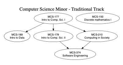 Computer Science  Traditional Minor Map