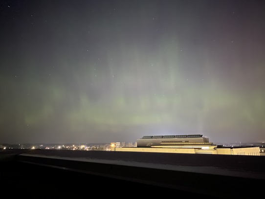 Northern lights from the Olin Observatory