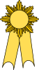 Image of Yellow Best of Show Ribbon