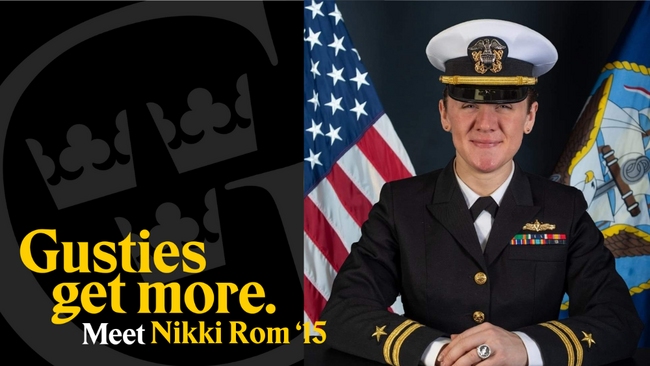 Gusties Get More: Meet Nikki Rom ’15