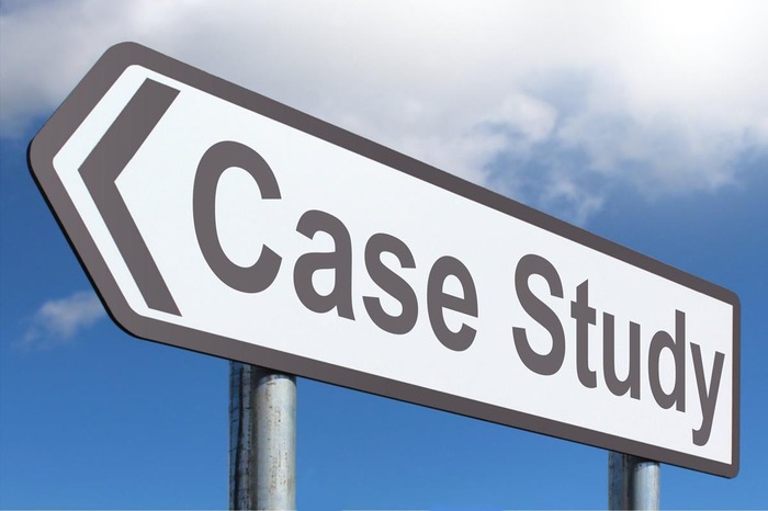 Case study sign