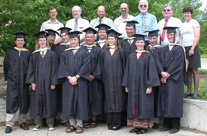 Physics Graduates 2002