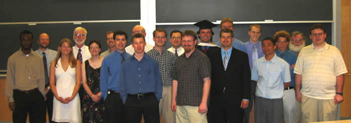 Physics Graduates 2004