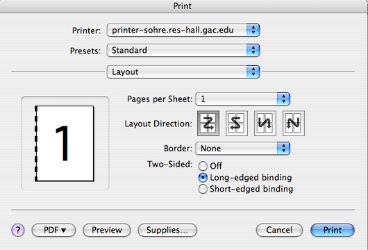 Double-Sided Printing