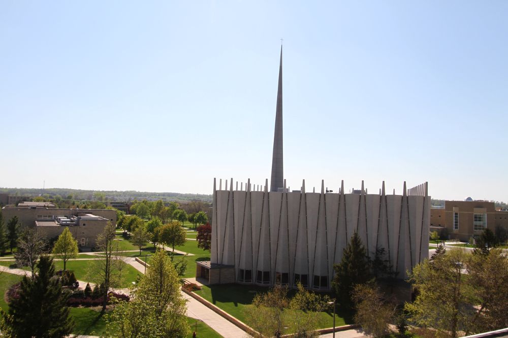 Chapel drone