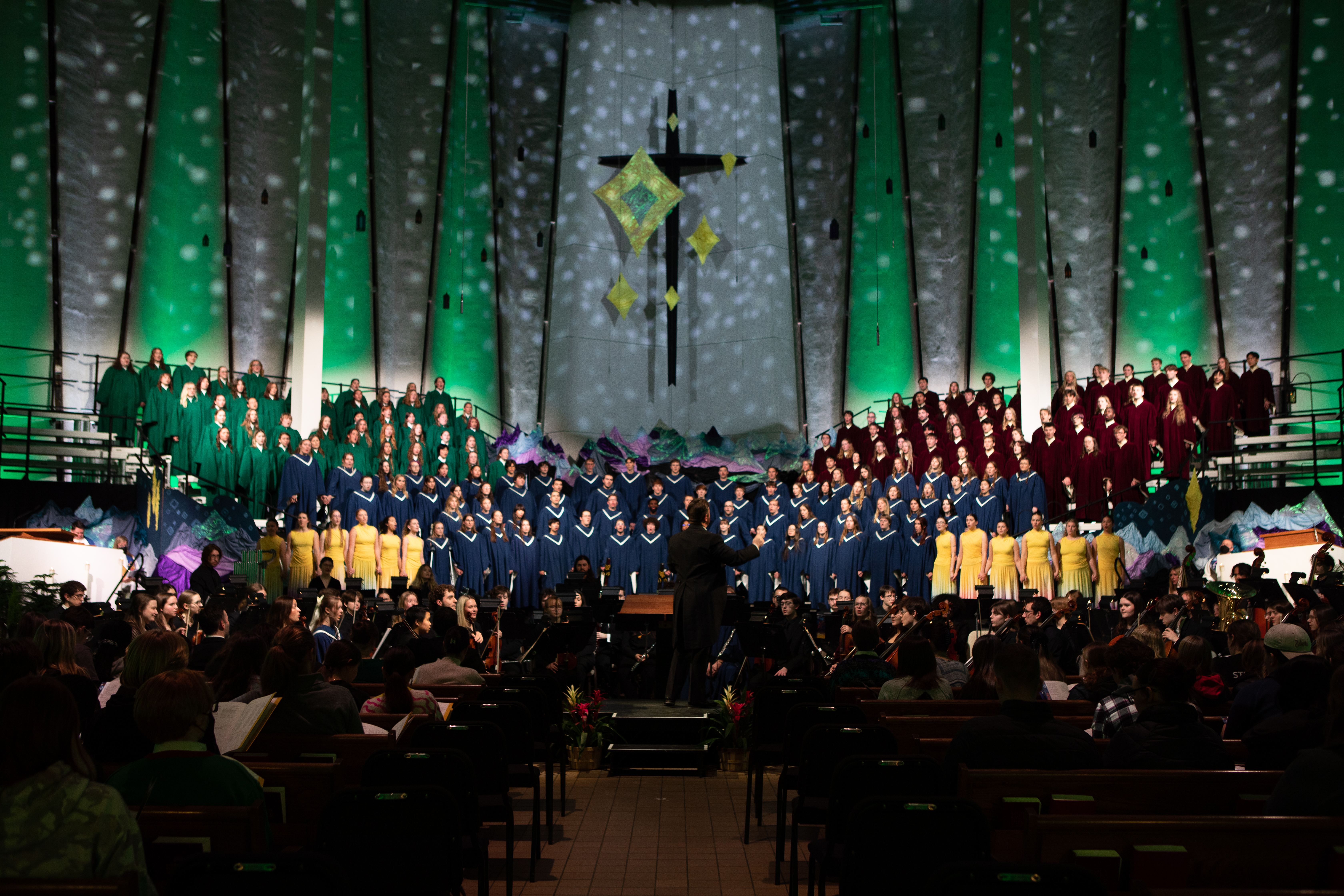 Christmas in Chist Chapel performers