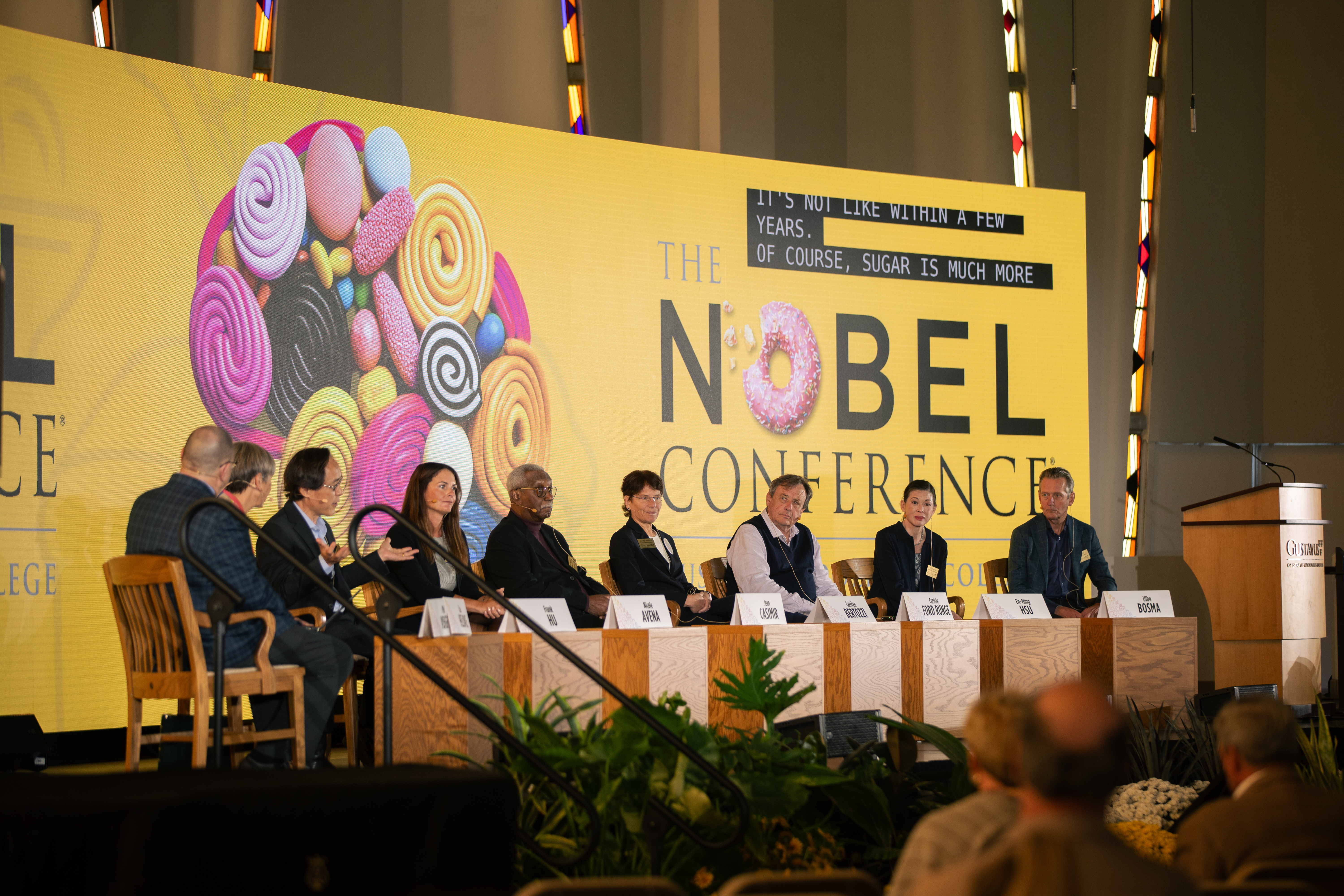 Panelists at Nobel Conference 2026