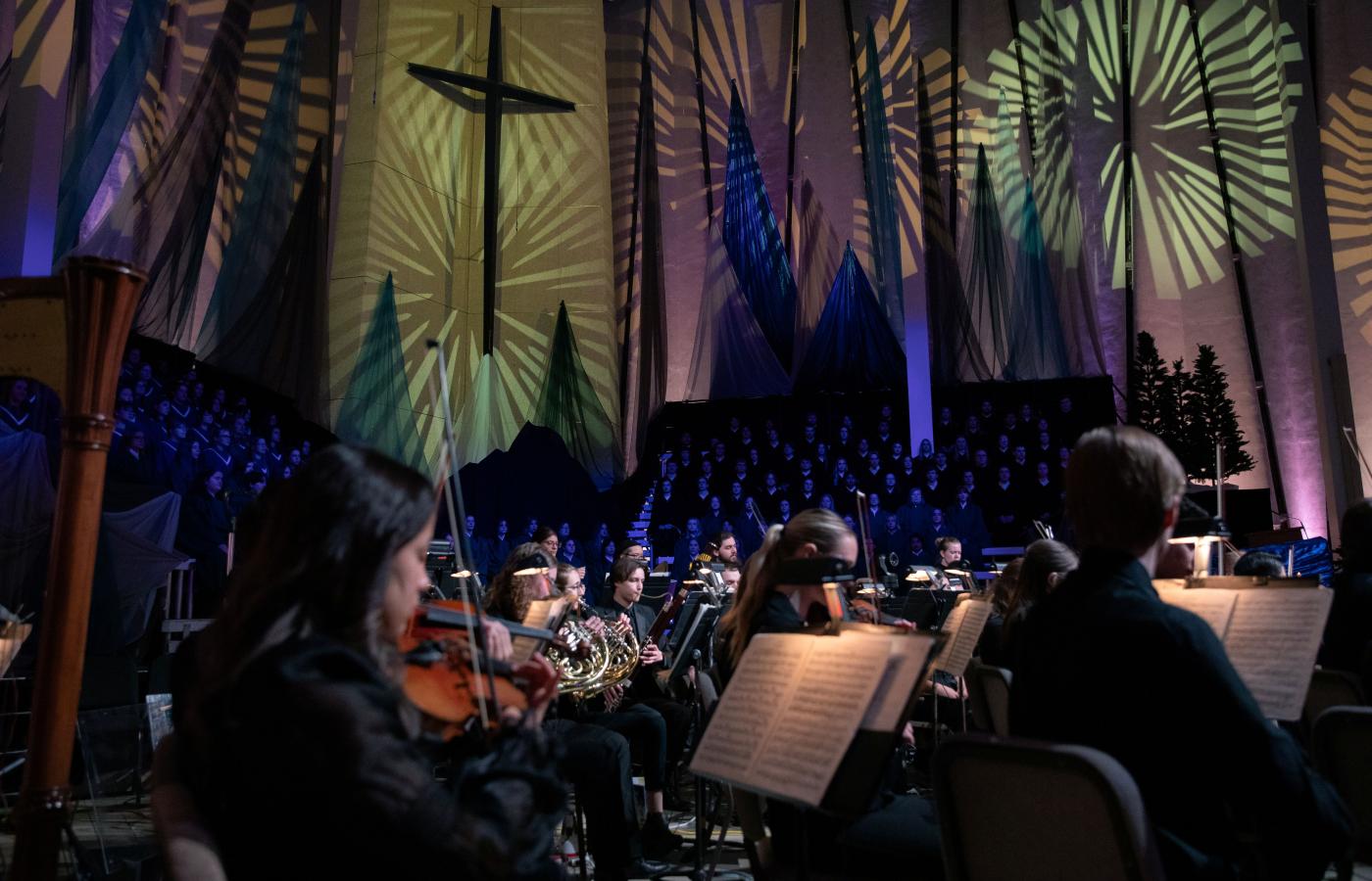 Christmas in Christ Chapel orchestra