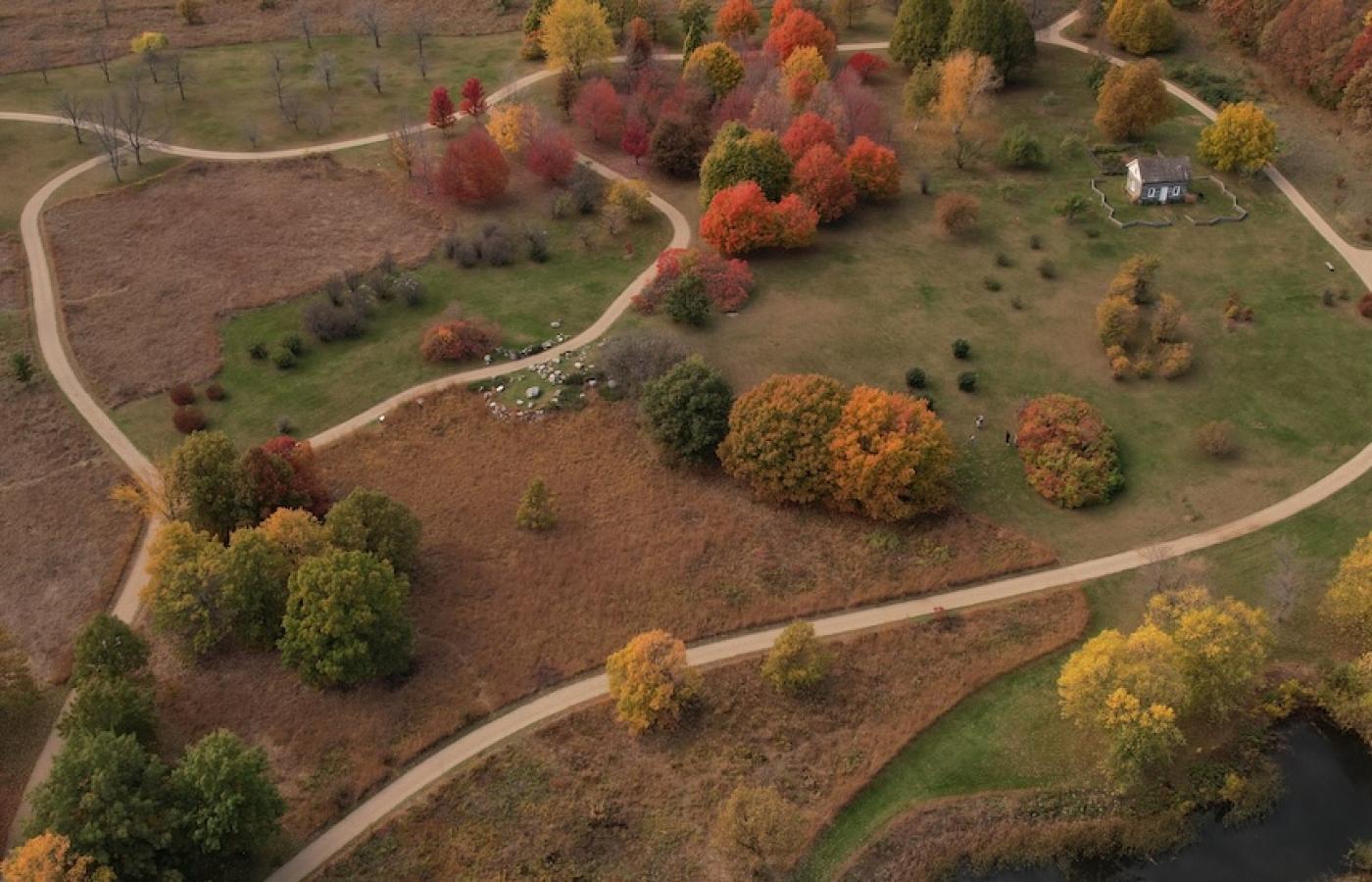 Campus aerial view