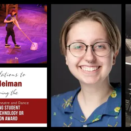 Wren Heiman: 2024 Recipient of the Outstanding Student in Design, Technology and Production Award