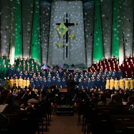 Christmas in Chist Chapel performers