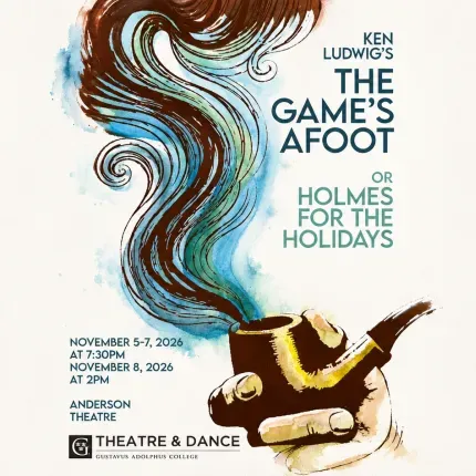 Poster showing a pipe with smoke swirling out of it