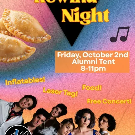 Retro Rewind Night October 2nd 8-11pm in the Alumni Tent