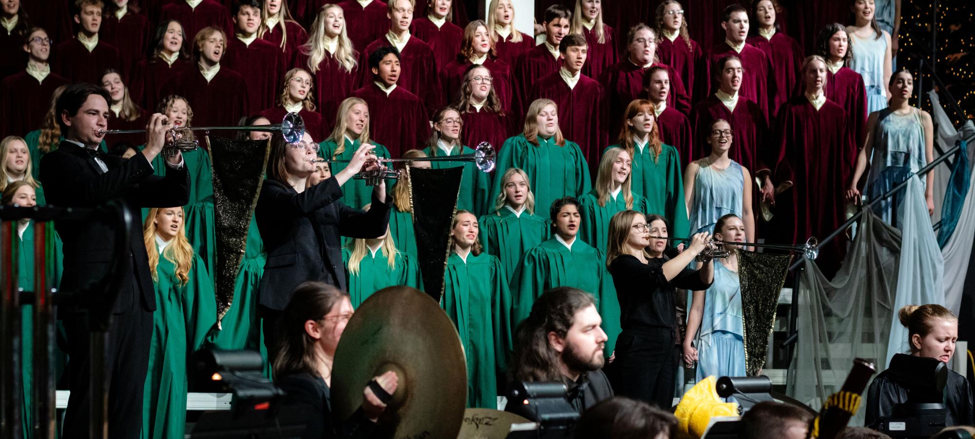 C in CC herald trumpets