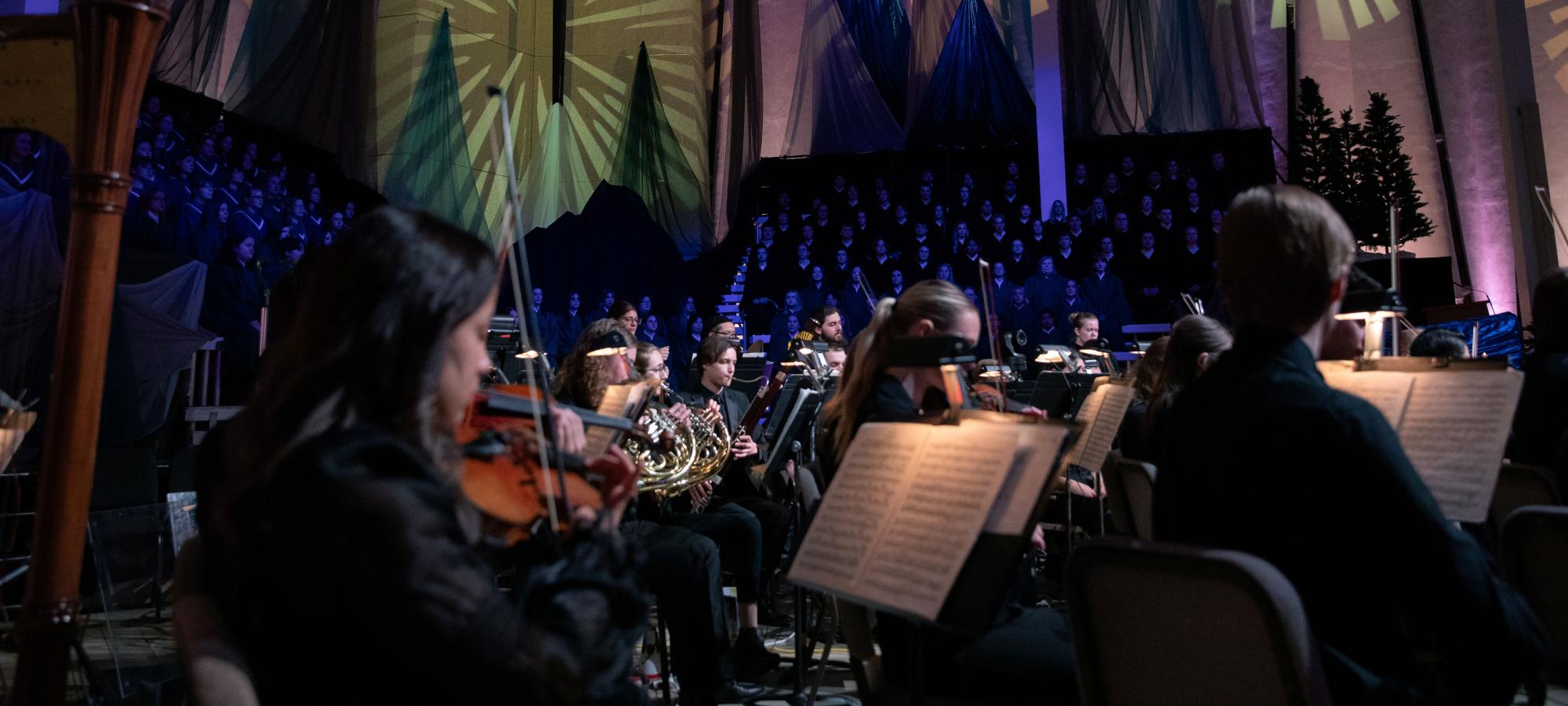 Christmas in Christ Chapel orchestra