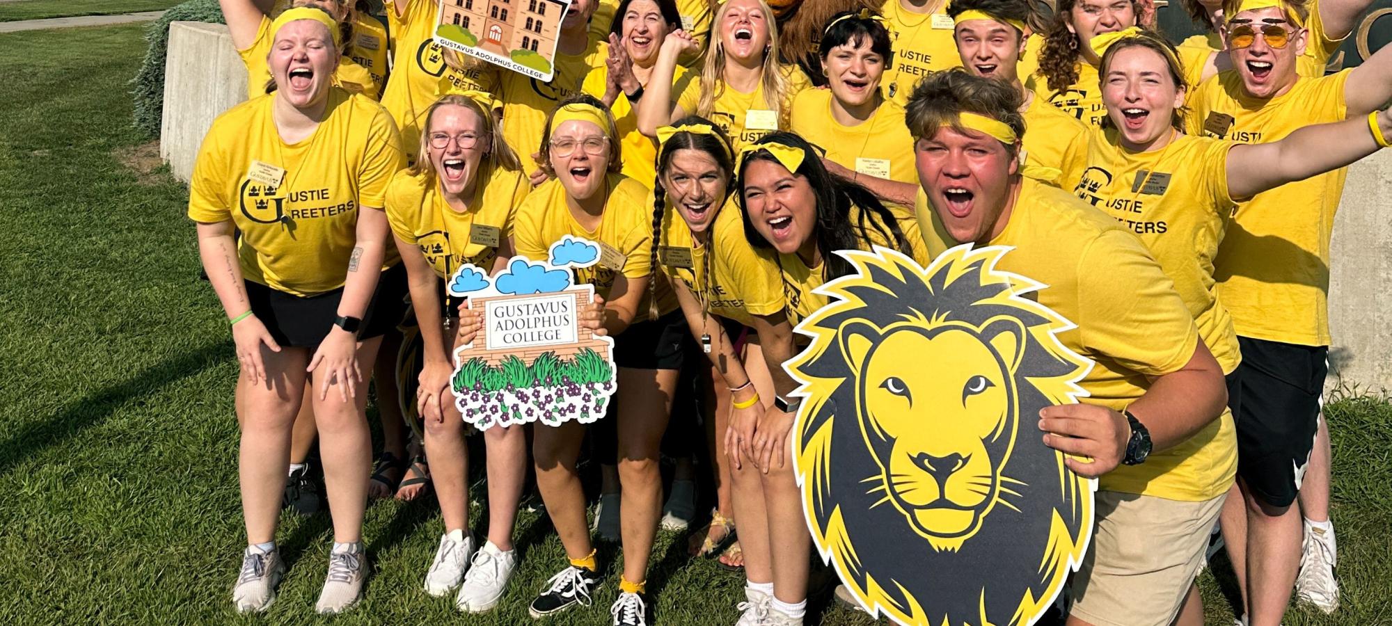 Group of Gustie Greeters