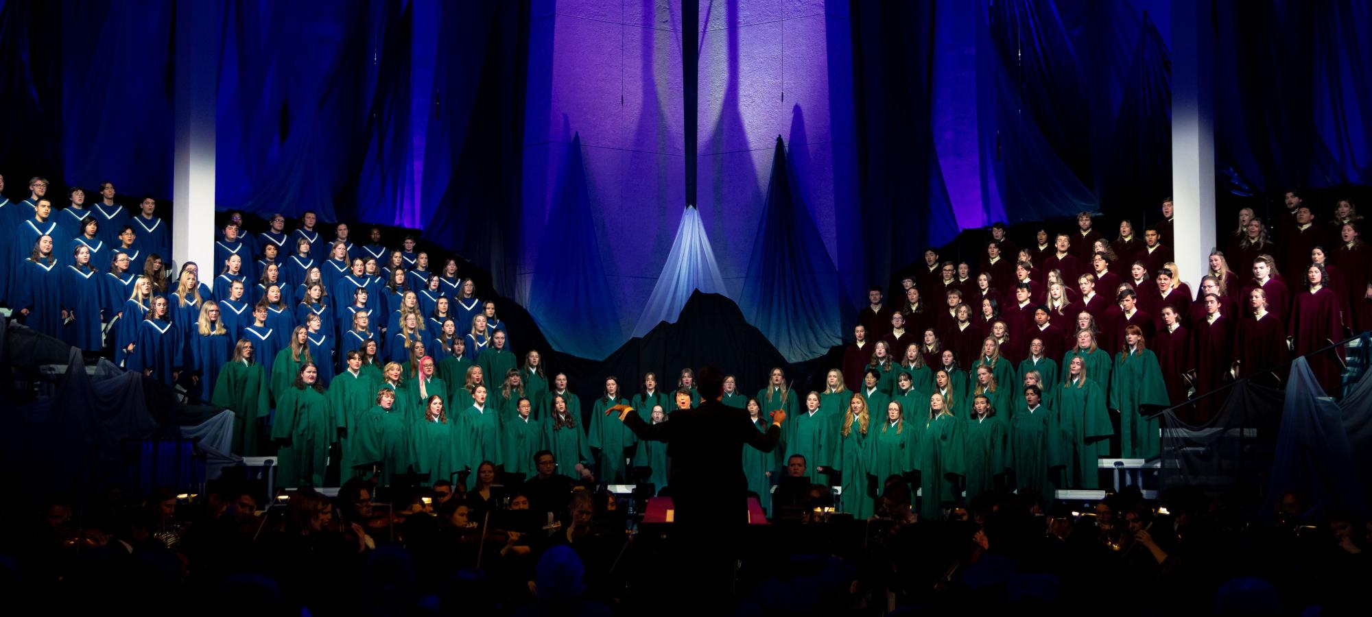 Choirs at Christmas in Christ Chapel
