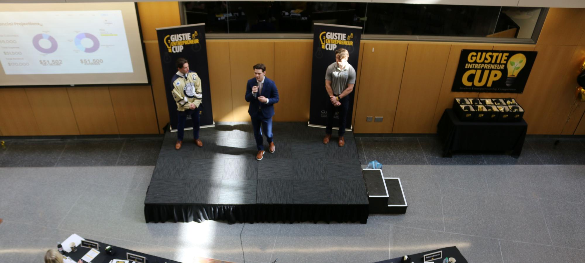 Gustie Cup from overhead