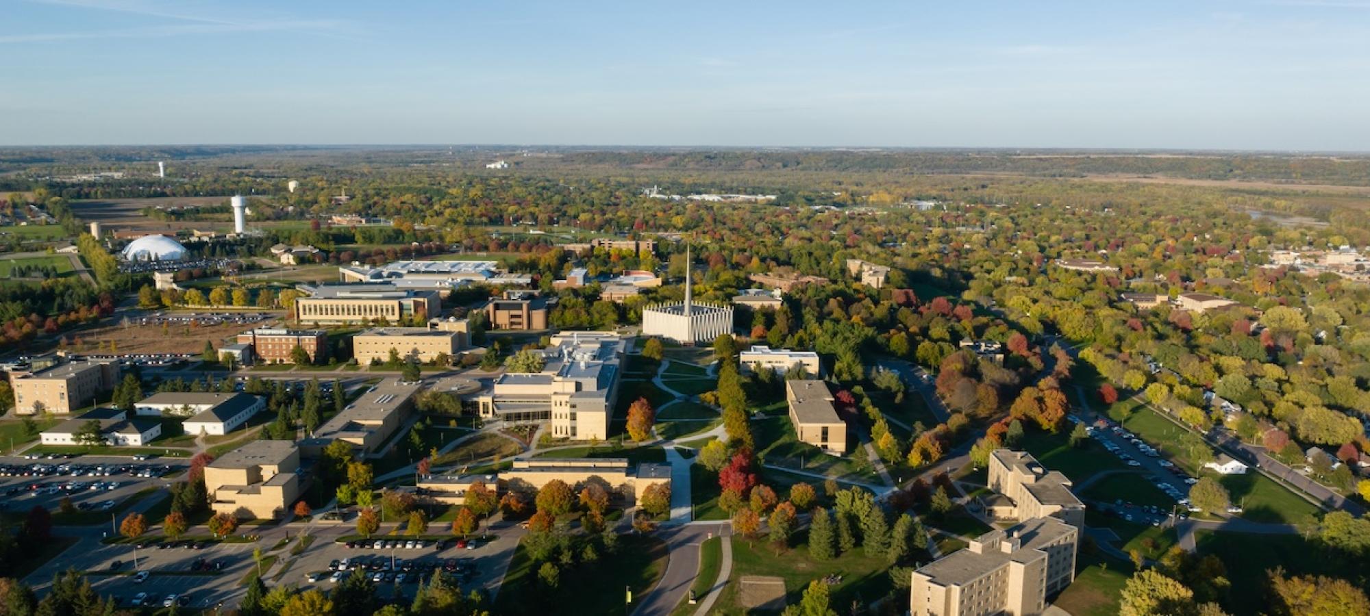 Campus aerial view