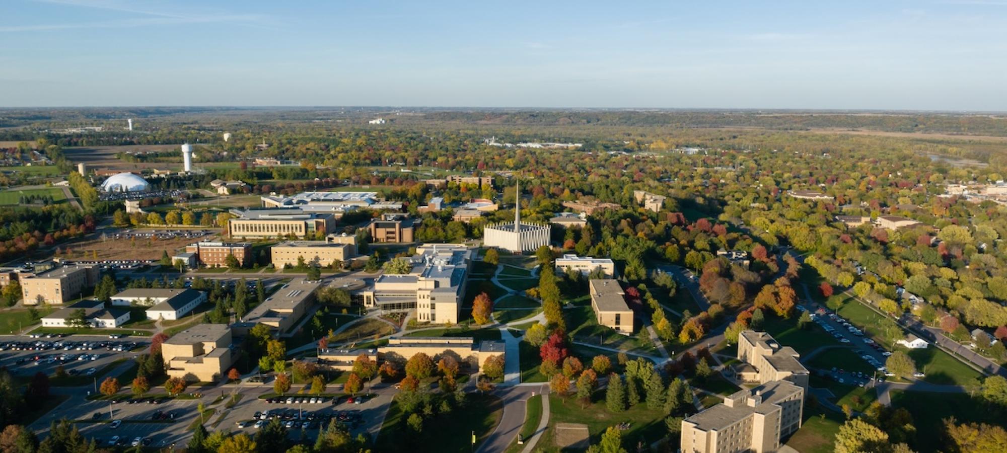 Campus aerial view