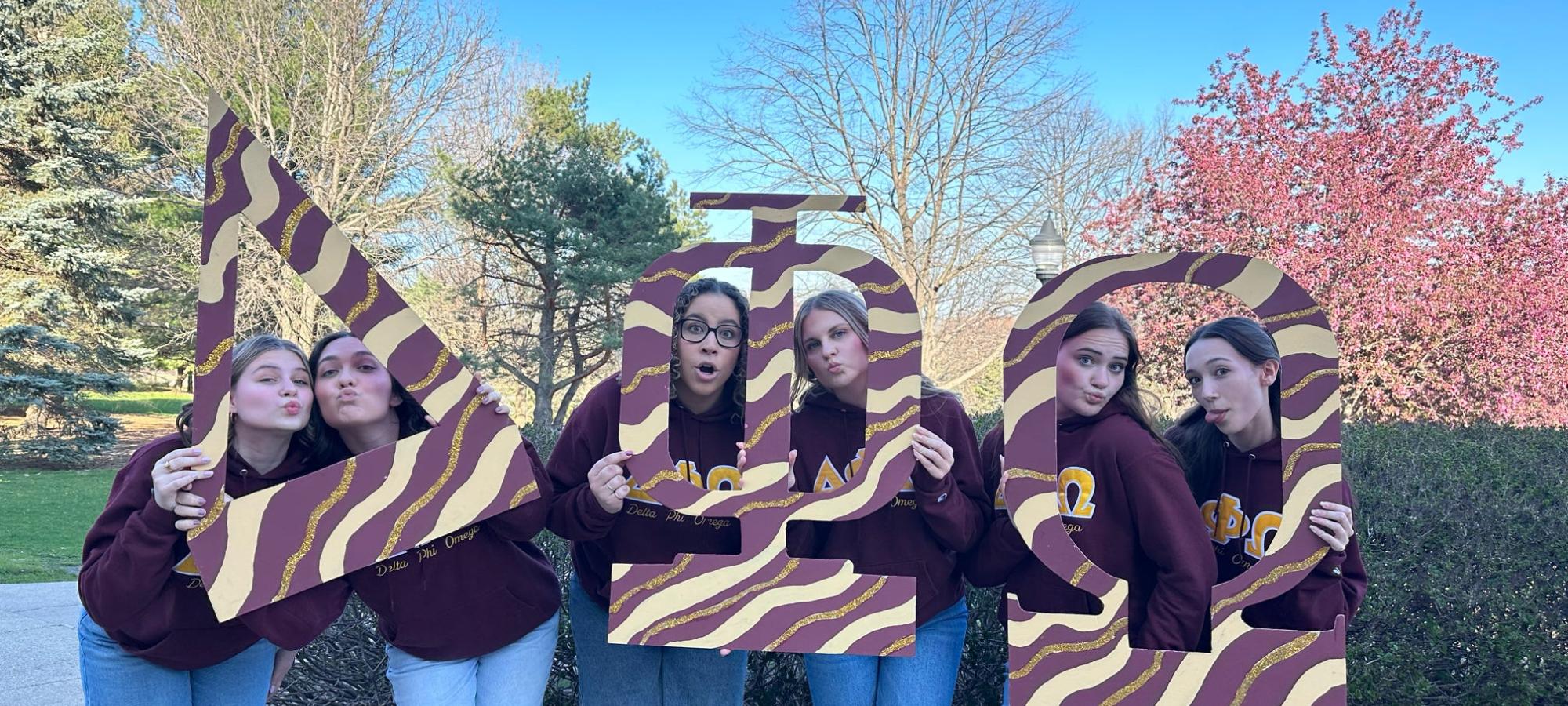 Deltas with greek letters