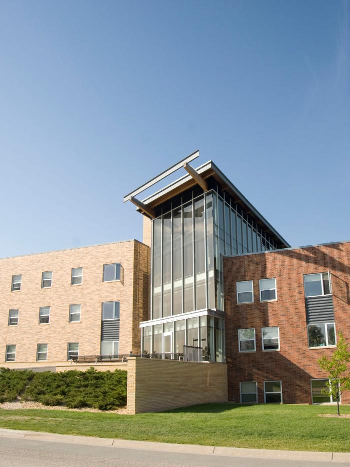 Southwest Hall front door