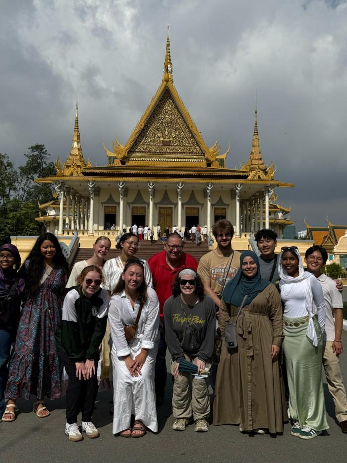 SigX students in Cambodia