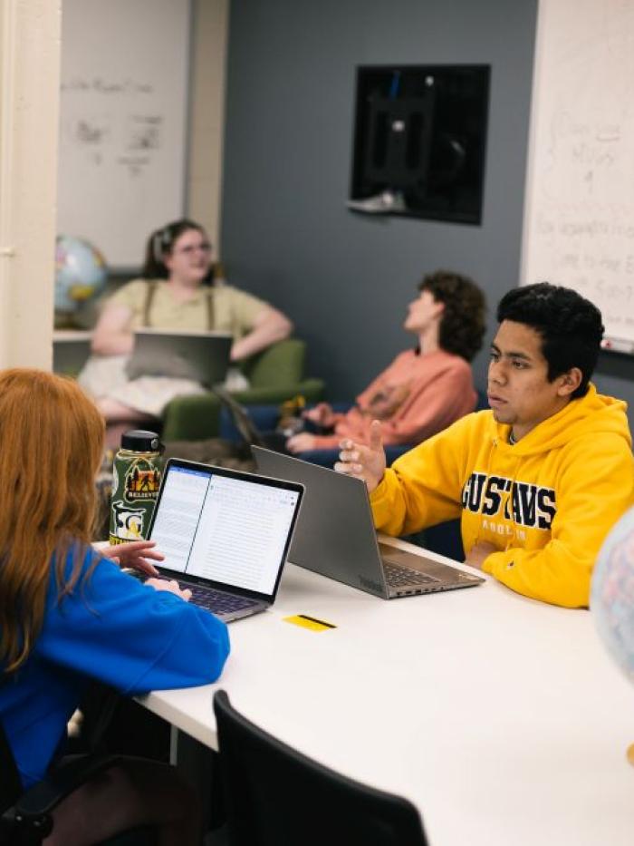 EGE students in lounge